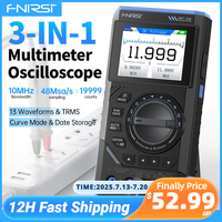 FNIRSI DST-210 and DST-201 3-in-1 Digital Multimeter Oscilloscope 19999 Counts Portable Automotive Oscilloscope Electrical Tool