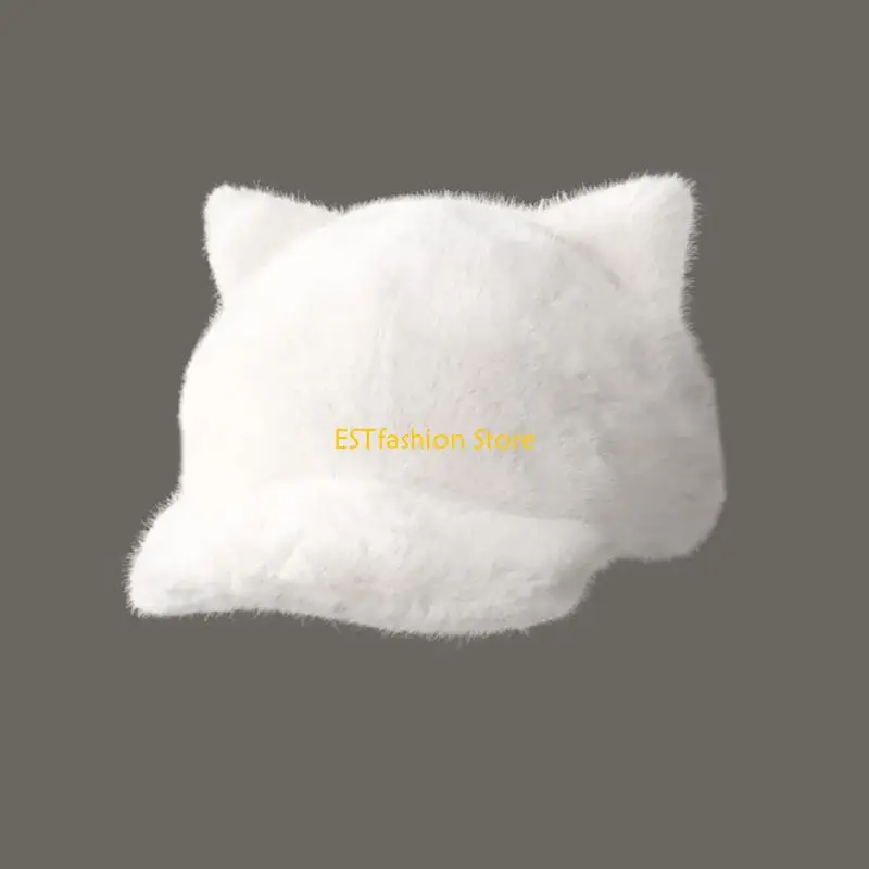 Y5GC Lovely Ear Baseball Hat Kitten Hat for Idol Concert Shows Fan Meeting Hat Breathable Hat for Outdoor Sports