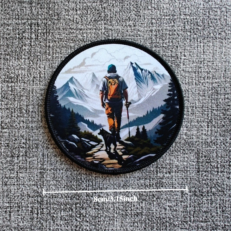 2026 New Tactical Patch, Traveller Morale Badge, Armband, For Clothing, Hats, Rucksacks, Tactical Gear, Hook and Loop