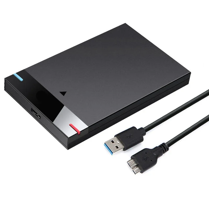 Boîtier de disque dur externe haute vitesse, lecteur à semi-conducteurs, port série mécanique, outil SATA gratuit, USB 3.0, 2.5 pouces