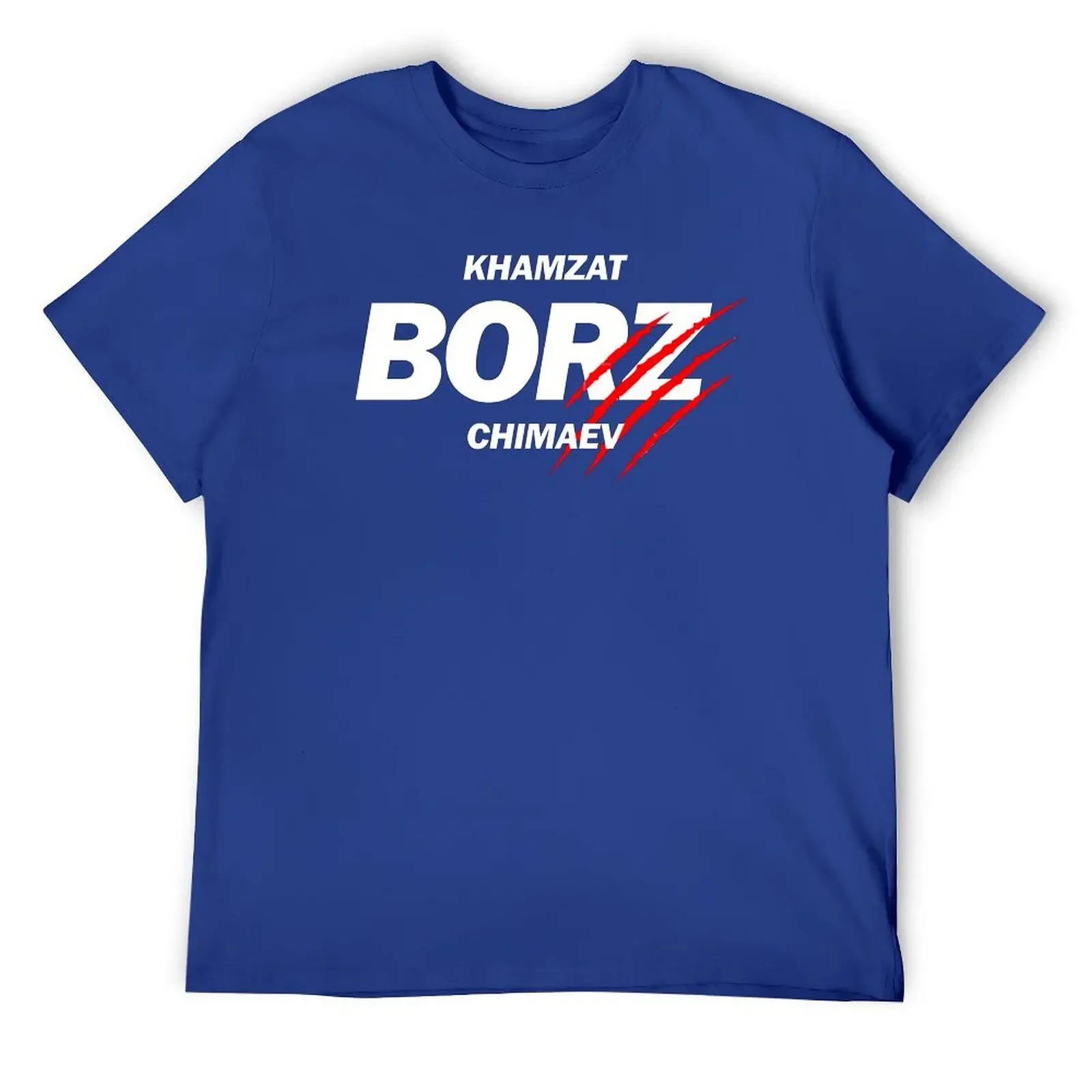 Round Neck Sports Tees Classic Leisure Funny Novelty Khamzat Borz Chimaev Kavkaz The Wolf Undefeated 17 T-shirt Eur Size