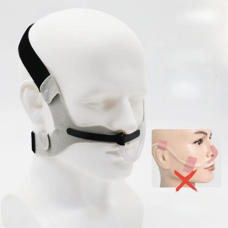 

Nose Tube Fixed Strap Elastic Velcro Quick Disassembly Strap Long-term Bedridden Elderly Oxygen Tube Head Fixed Care Strap