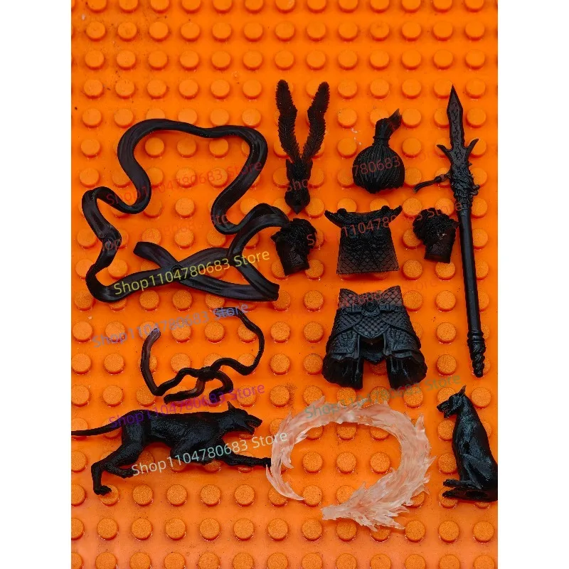 MOC اللبنات يانغ جيان Erlang شين مجموعة شخصيات صغيرة نموذج الكرتون أنيمي الملحقات لعبة تمثال هدية تحصيل