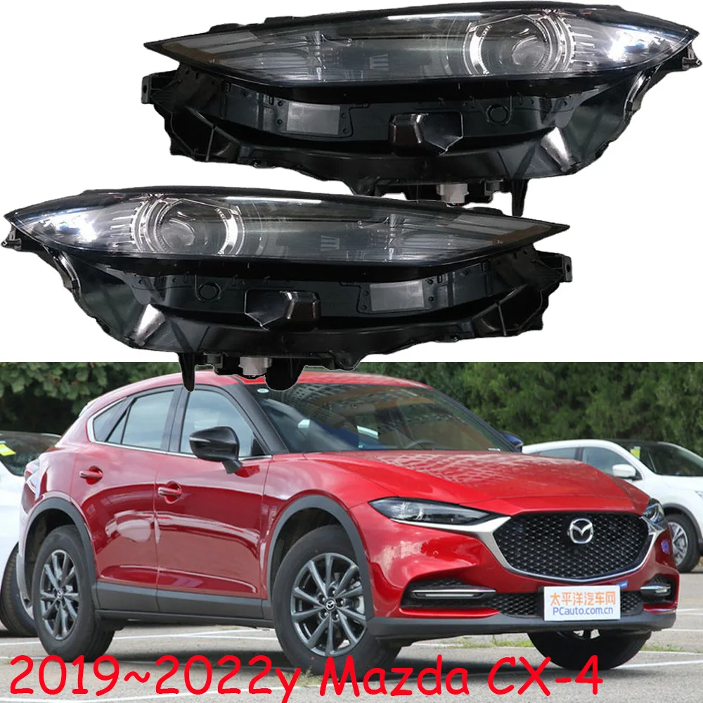 

1pcs car bumpe CX4 headlamp For Mazda CX-4 headlight 2019~2022y car accessories head lamp for Mazda CX-4 fog light