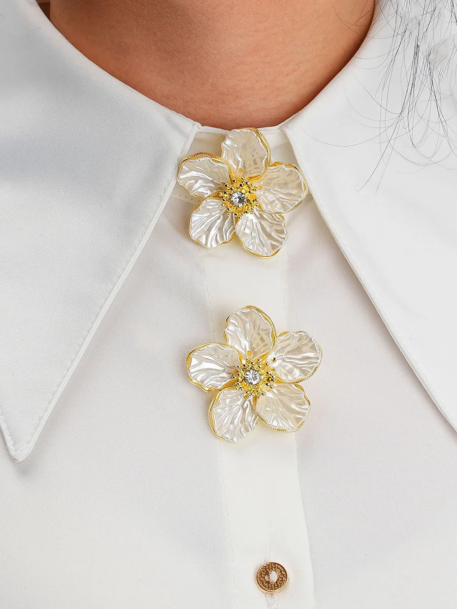 2 個のシャツ用ボタンカバー 縫製不要のボタン ウェディングドレス用 絶妙な袖ボタン 衣類アクセサリー メタルカフリンククリップ