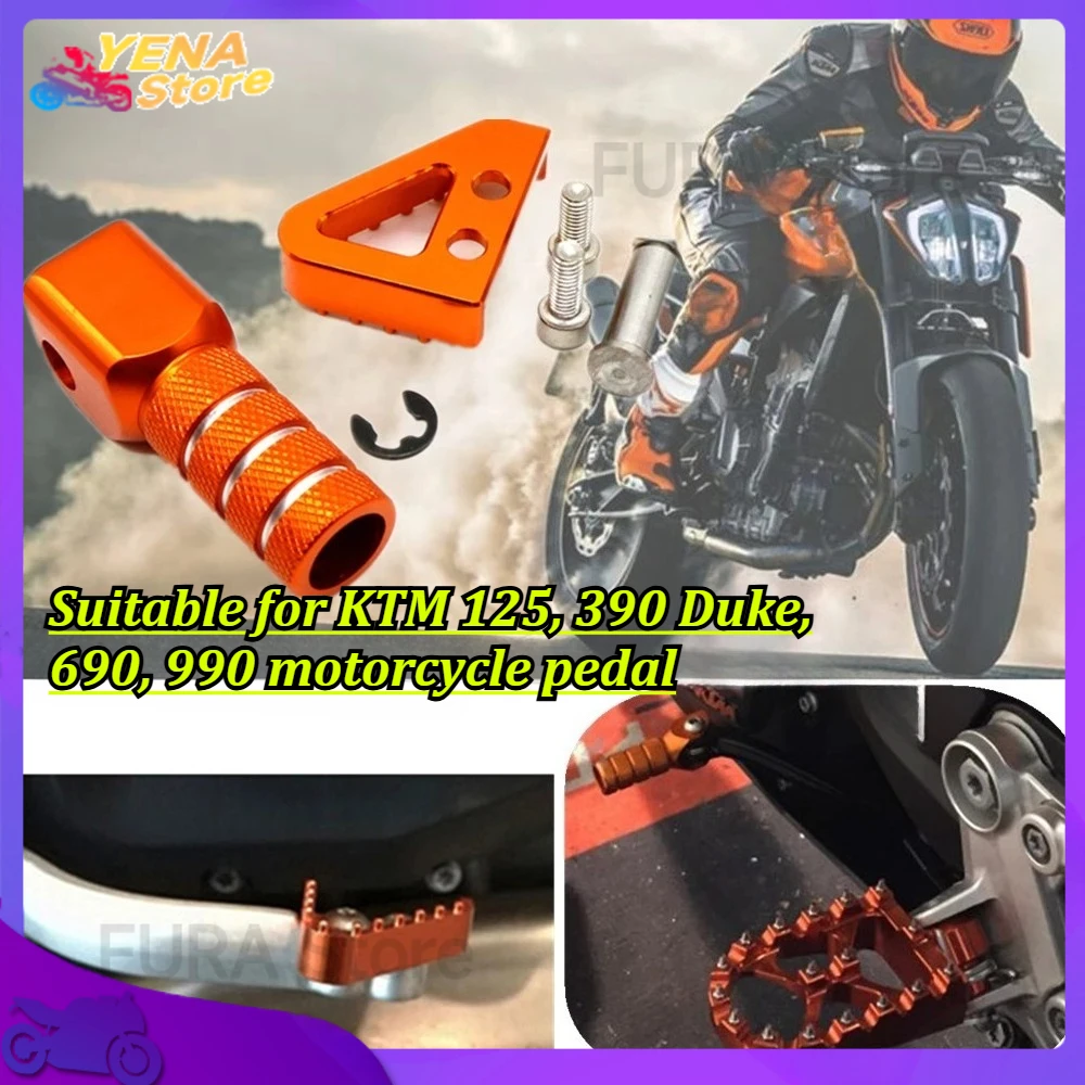 

Suitable for KTM 125, 390 Duke, 690, 990 motorcycle pedal rear-mounted spike pedal accessories and modification parts