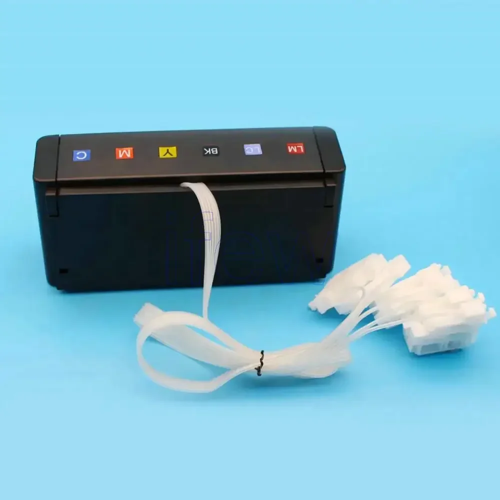 L1800 L800 6 Colors CISS Ink Tank System External Cartridge For Epson L1800 L805 L800 L801 L810 L850 Printer CISS Ink Supply Kit