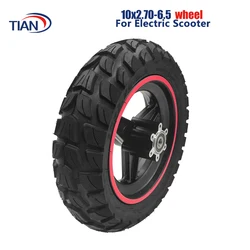 10 Inch 10x2.75-6.5 Off-Road Vacuum Tire wheel for Electric Scooter Tubeless Tyre Parts