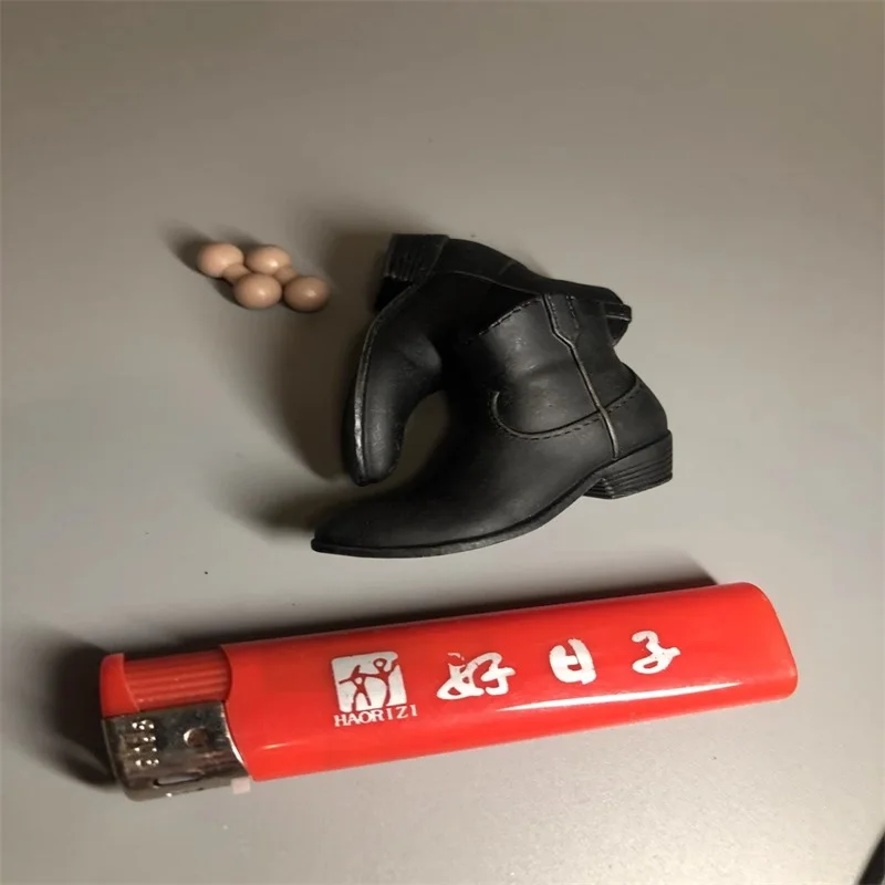 ليتل 1/6 ذكر الجندي Ng Man Tat الأسود عالية أنبوب الأحذية نموذج الملحقات صالح 12 ''عمل الشكل الجسم في الأوراق المالية