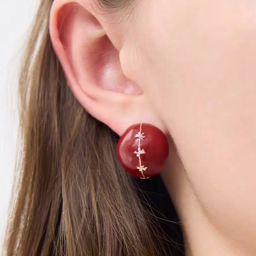 

Jenny&dave Jewelry Earrings Women's Earrings Ear Cuffs Asymmetric Apple Earnail Earrings And Accessories