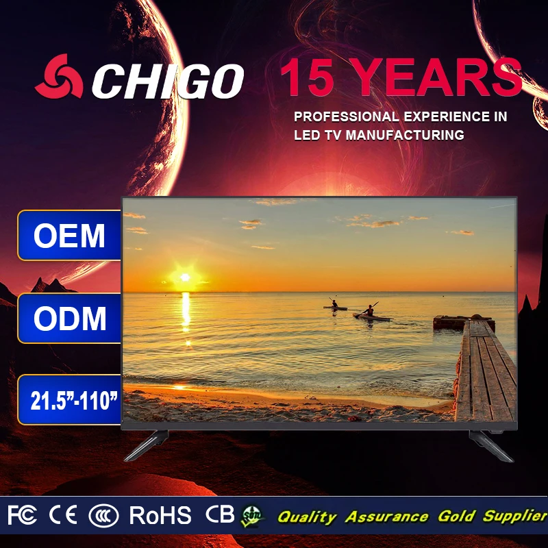 Smart TV For Tv Inteligente 4k Ultra Hd 55 Pulgadas Led Factory Home Hotel Android Televisores Led TV HD