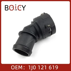 BOICY Cooling Hose Connector On Upper Radiator Hose for VW Bora Audi 1J0121619 1J0 121 619