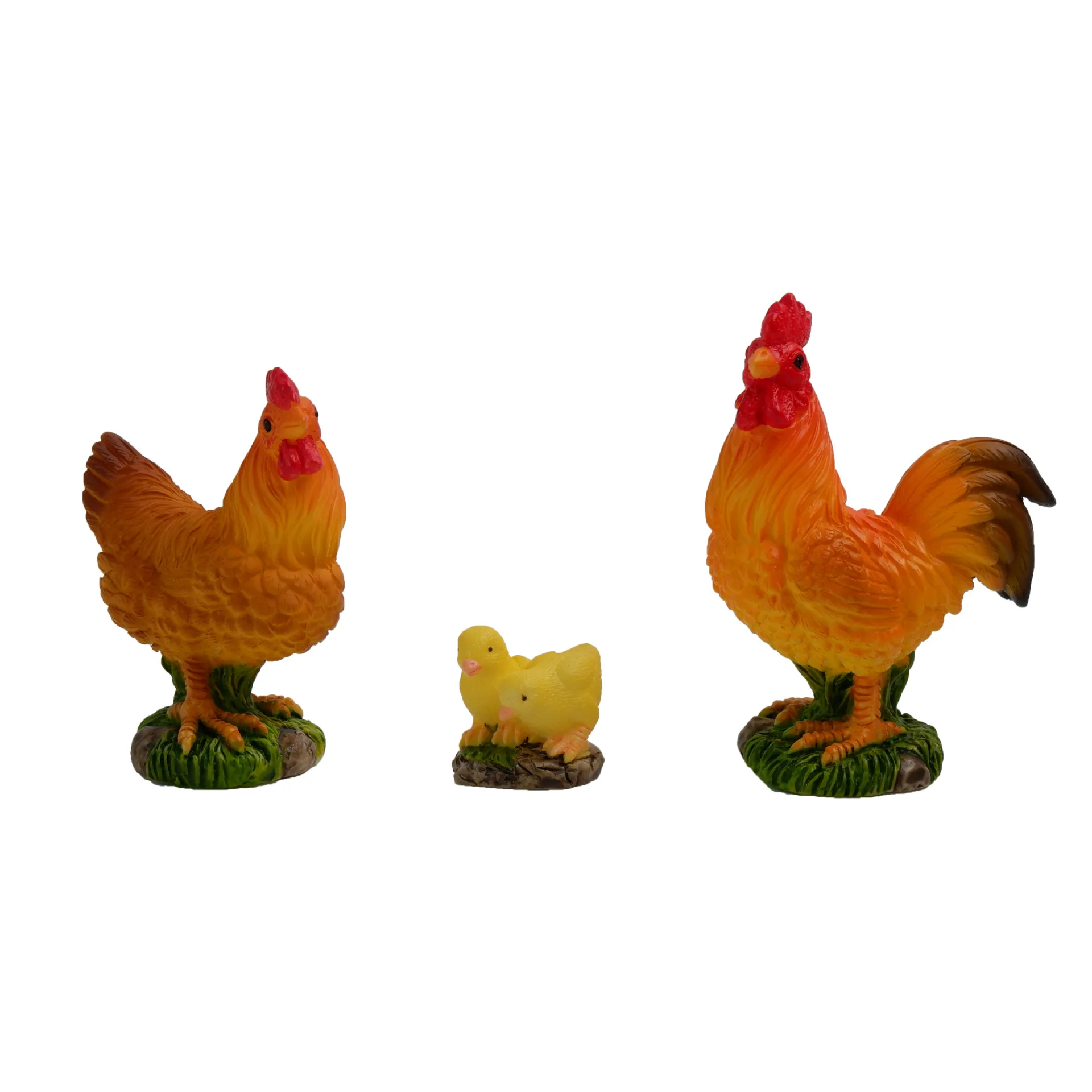 3Pcs Rooster Chicke… - image