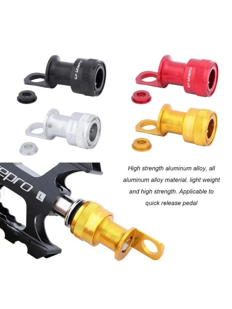 AliExpress Bike Pedal Extenders For Folding Bike Portable Frame Mounting Fixing Adapter Quick Release Pedal Buckle Holder Mounts