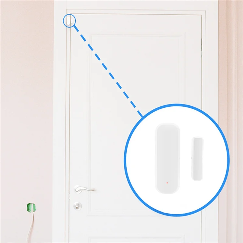 APPLIA-Tuya Zigbee Door Window Sensors Wireless Smart Life Magnetic Door Sensor APP Remote Control