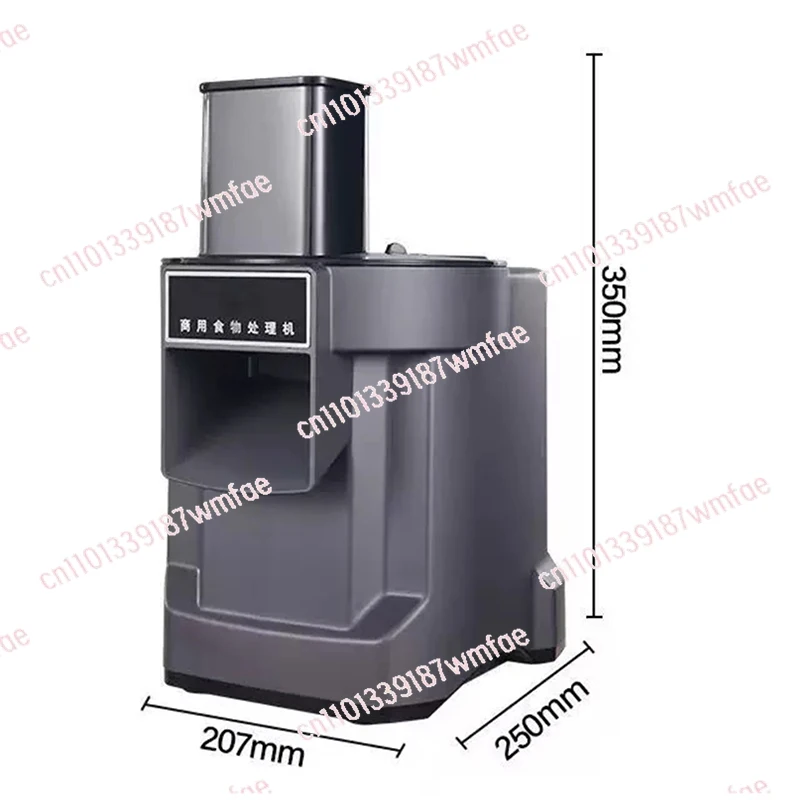 Commercial Kitchen Multifunctional Food Processor Electric Slicer Vegetable Shredder 3 in 1 Potato Cutter
