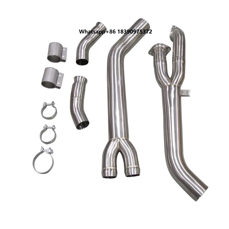 Exhaust System Single Midpipe  h003