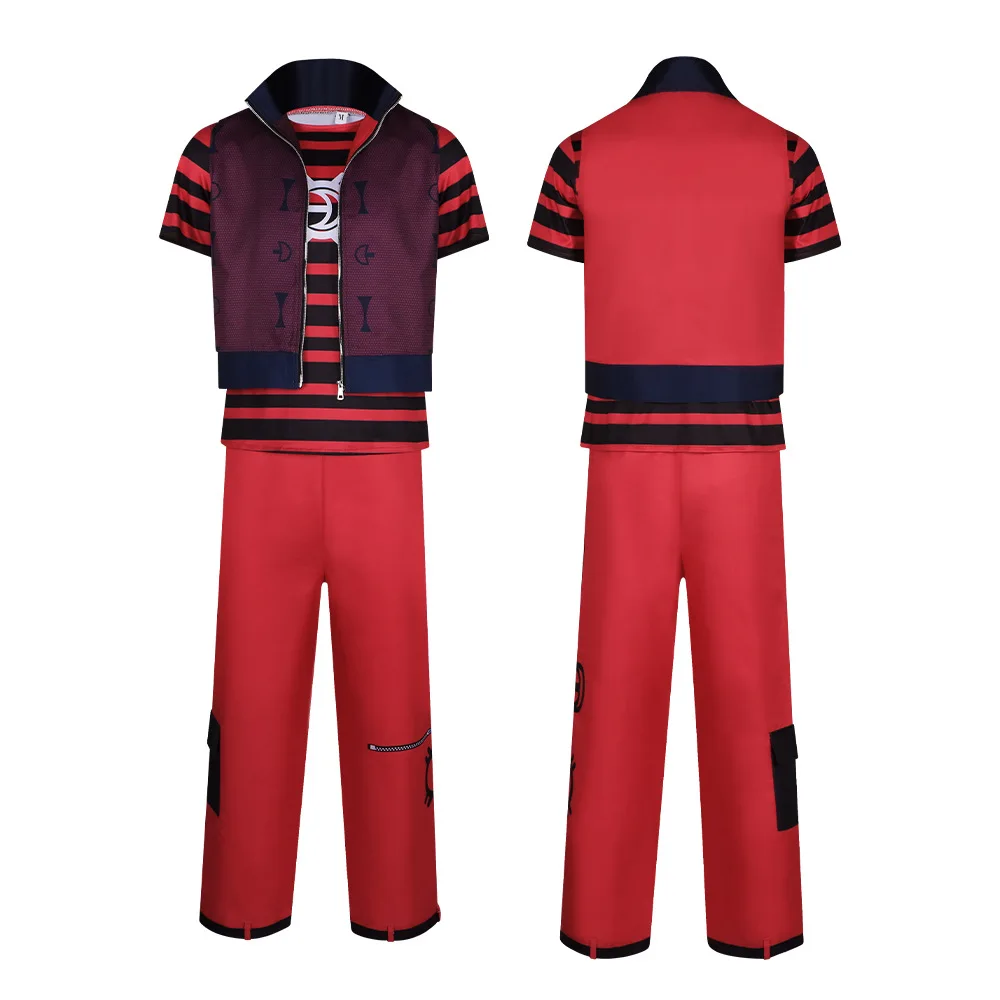 

Adult Men Halloween Carnival Party Suit Zombies 4: Dawn of The Vampires Victor Cosplay Costume