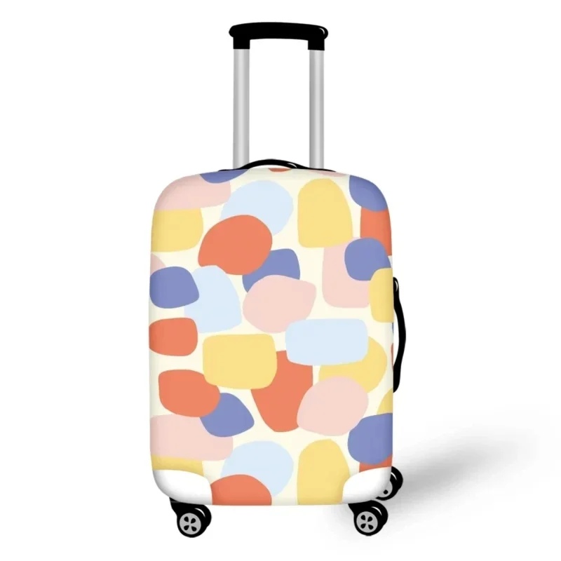 Wave Point Print Luggage Protective Elasticity Dust Scratch Cover Resistant Apply To 18''-32'' Suitcase Travel Accessories