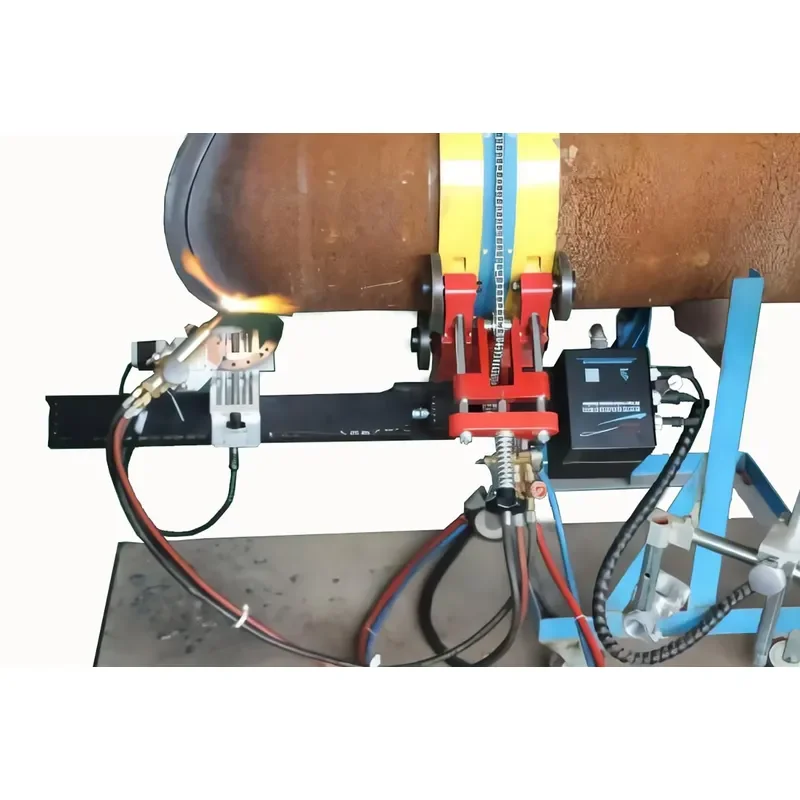 CNC Portable Orbital 120mm Large OD Pipe Cutting Machine Pipe groove Cutting Beveling Machine