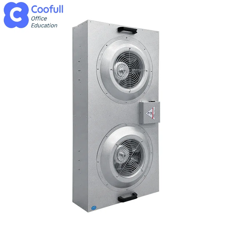 COOFULL  purification, supply double fan FFU filter unit, 100-level dust-free workshop is suitable for spot, fast delivery