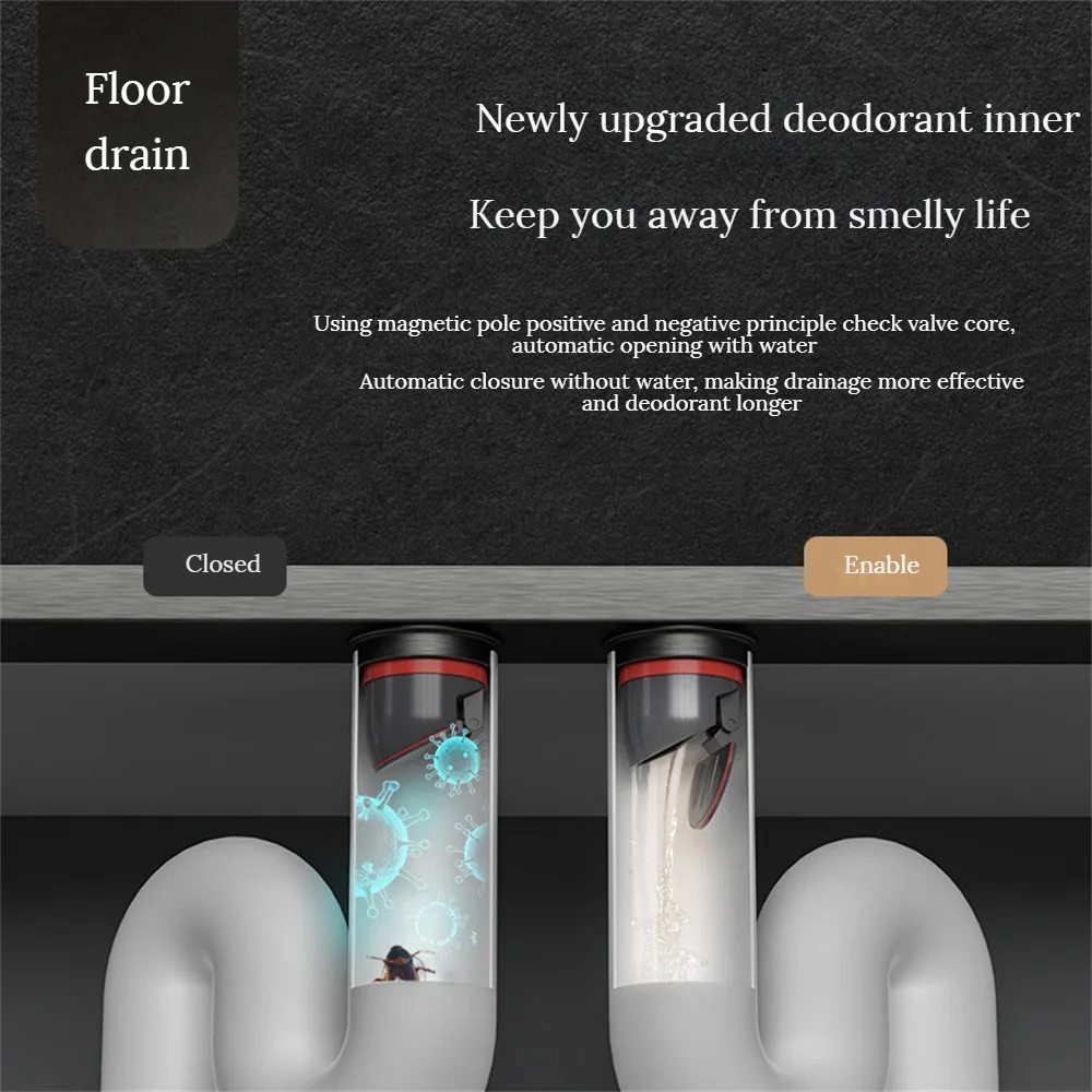 النحاس الطابق استنزاف شريط مكافحة استنزاف غطاء الصمام المضادة للرائحة دش المصارف المطبخ غرفة الغسيل اكسسوارات الحمام