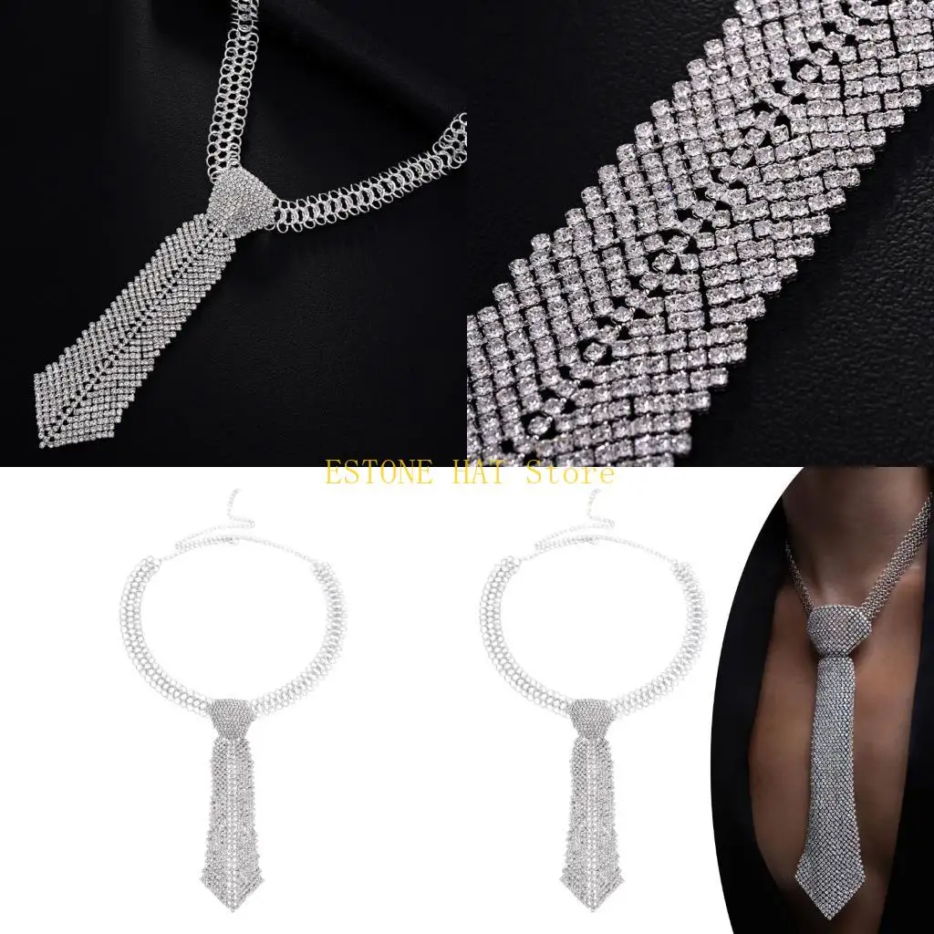 49mf-elegant-rhinestones-neck-tie-with-sparkling-design-necklace-tie-for-women-men-formal-event-and-evening-parties-dressingup