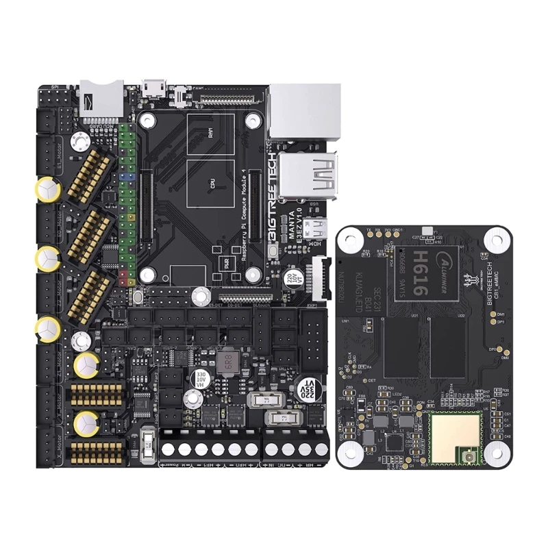 

E9LB Manta E3EZ Silent Control Board CB1 eMMC Quad-core 64bit ARM- Cortex-A53 Board Runs Klipper Firmware for Ender3