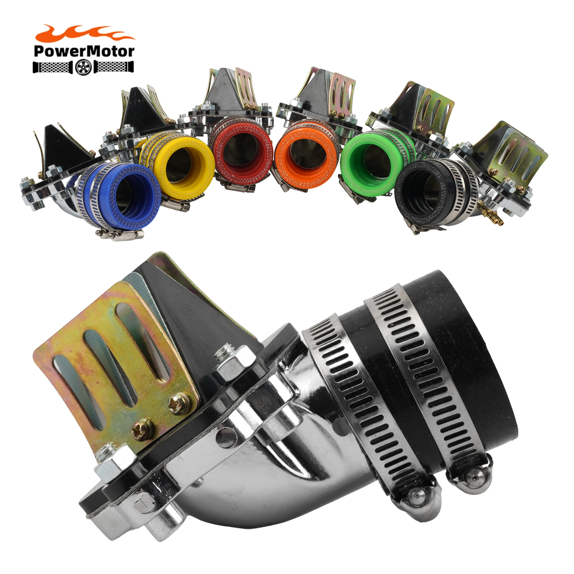 Kolektor ssący do Yamaha JOG 3KJ 1E40QMB Aerox50 Enduro PWK28 Motocross Scooter 50 90 4DM do gaźnika PZ28, akcesoria