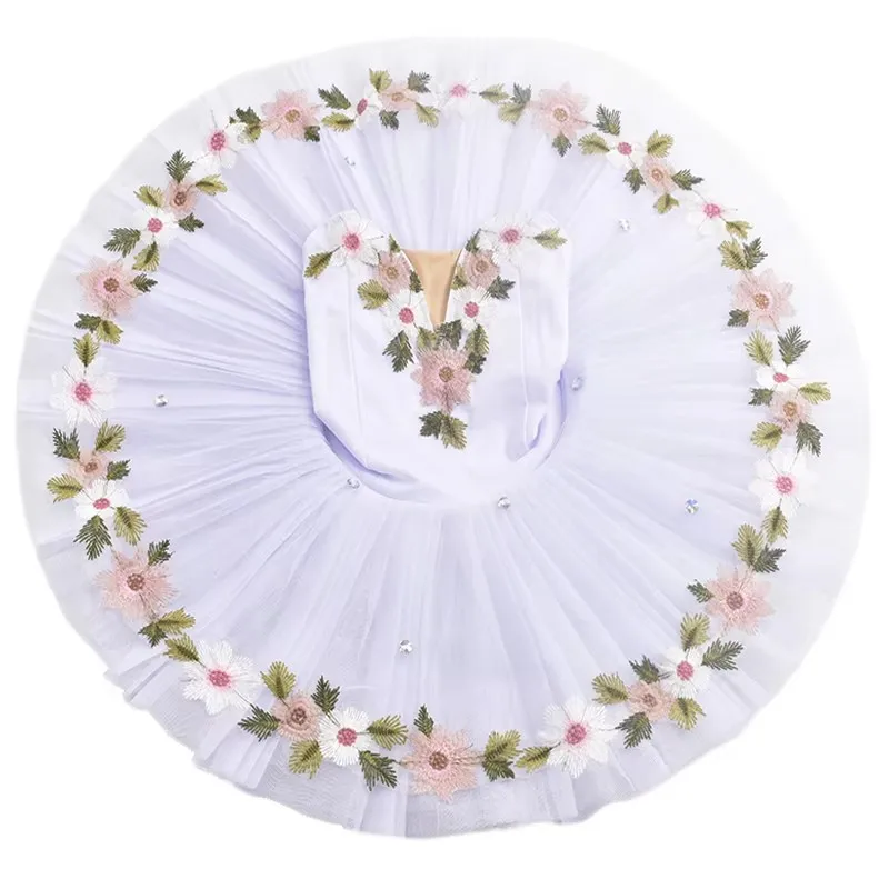 Professionele Ballet Kostuum Klassieke Ballerina Ballet Tutu Voor Kind Kinderen Volwassen Pannenkoek Tutu Dans Ballet Jurk Meisje