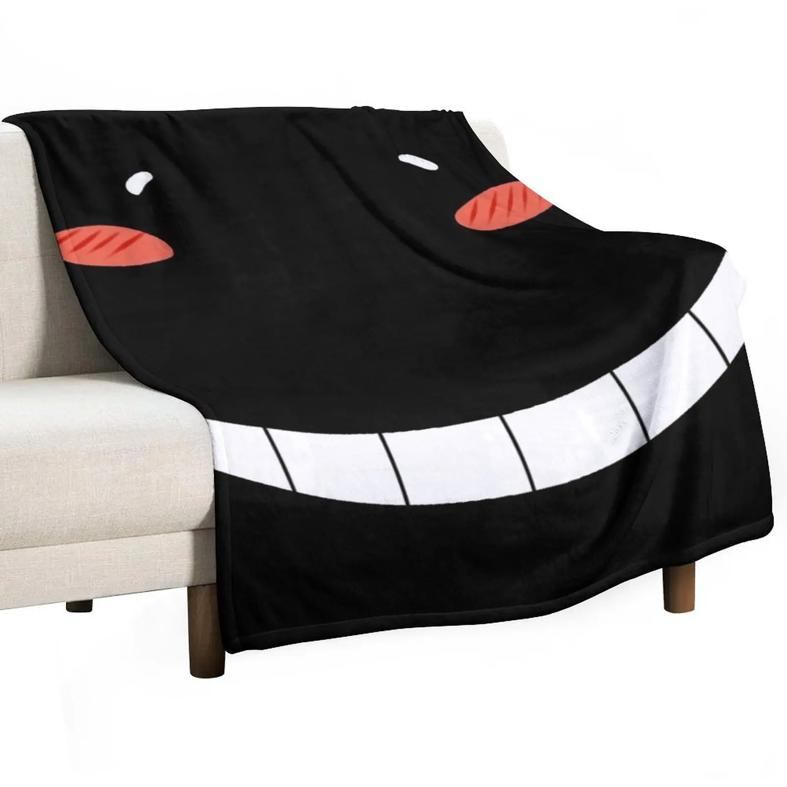 

Smile Face Koro sensei Assassination Classroom , Koro Smiling Face Throw Blanket No Pilling Soft Warm Blanket for Bed