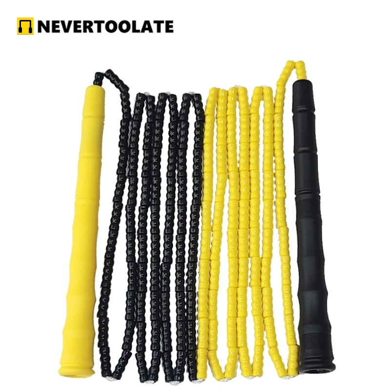 NEVERTOOLATE manico lungo corto duro morbido ABS PE perline in PVC corda di perline FREESTYLE salto corda per saltare FITNESS MAMBA RELEASE