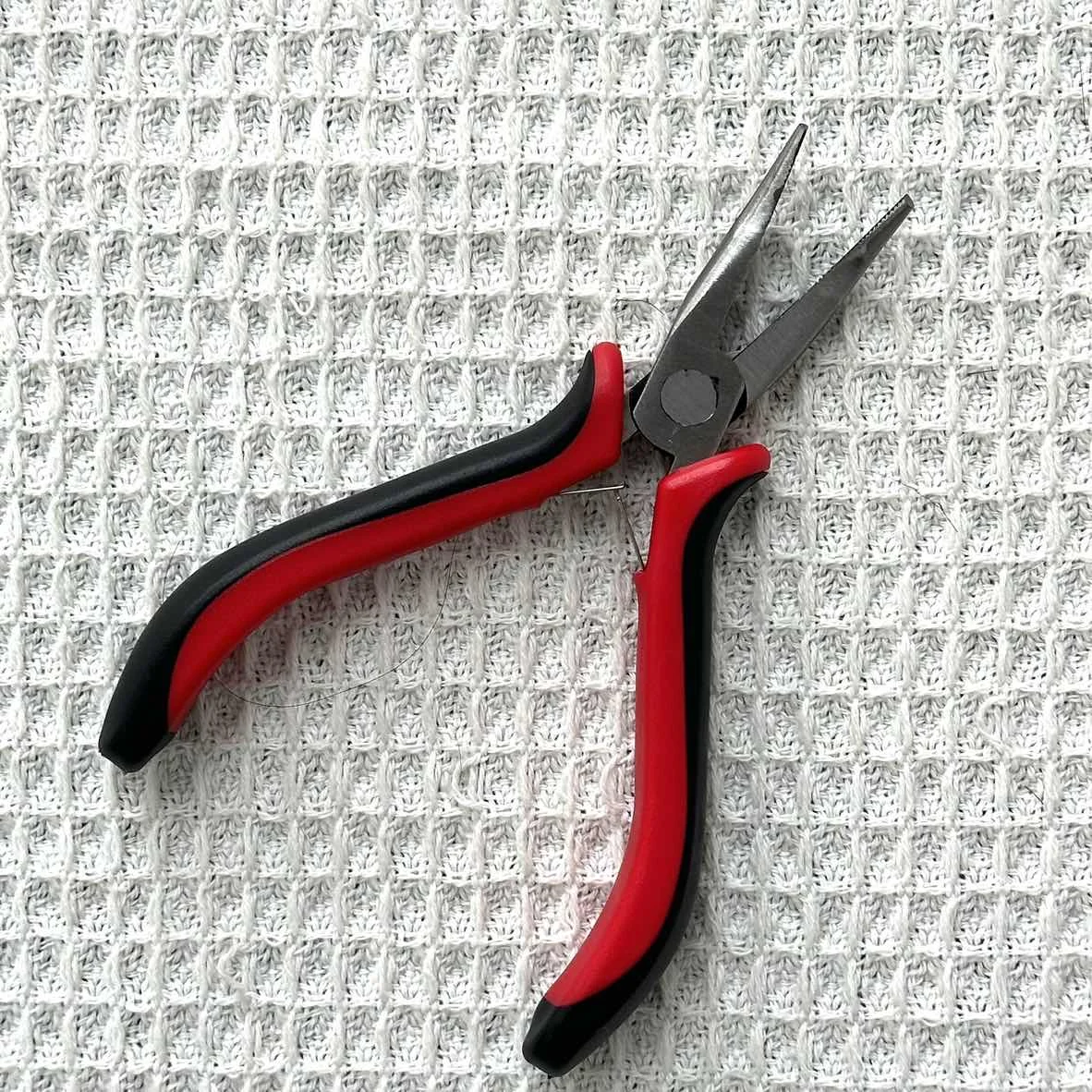 1 قطعة 4.9 بوصة صغيرة عازمة الأنف ذو طيات الشعر التمديد ذو طيات ل الديكور مايكرو حلقة وصلات شعر اكسسوارات أدوات