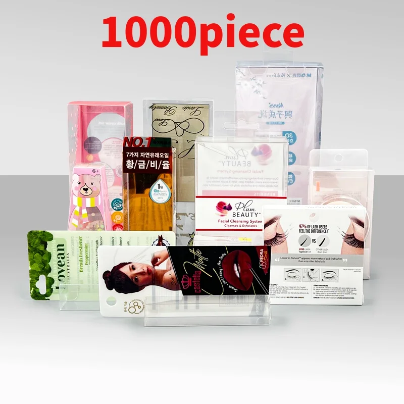 

10 00piece.Custom.Manufacture OEM Printed Plastic Box High Transparency Folding Product Display Packaging Box