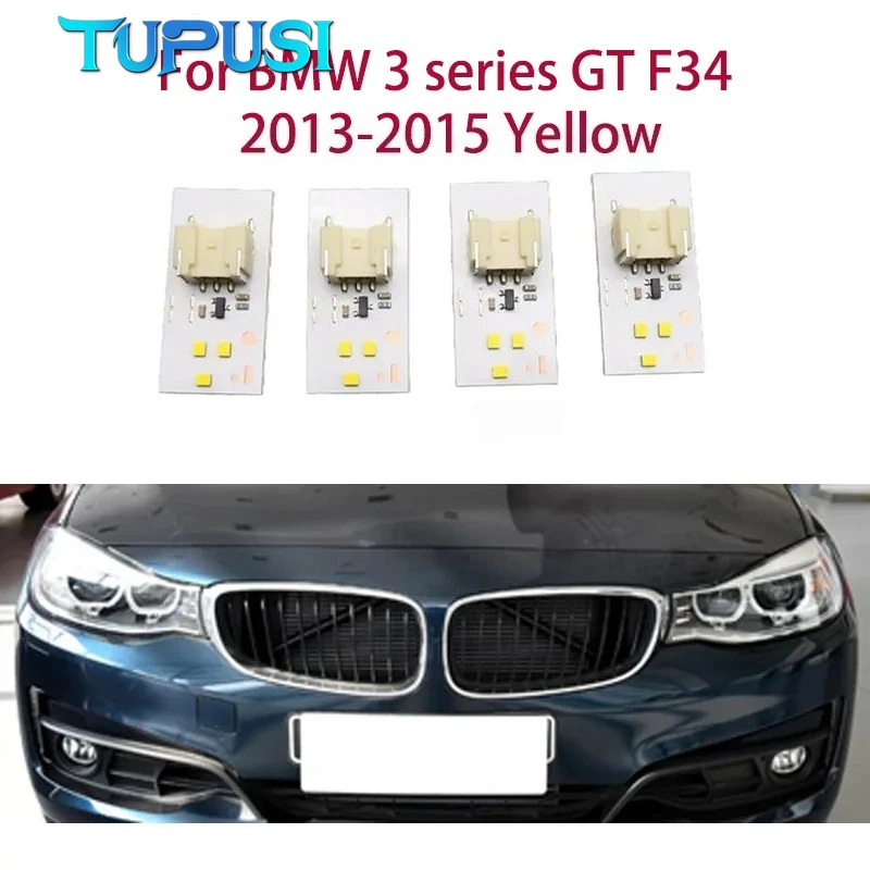 

YELLOW White DRL Bronds For BMW 3 Series GT F34 2013-2015 Chip Angel Eyes Light Modification Car Headlights Ballast Chip