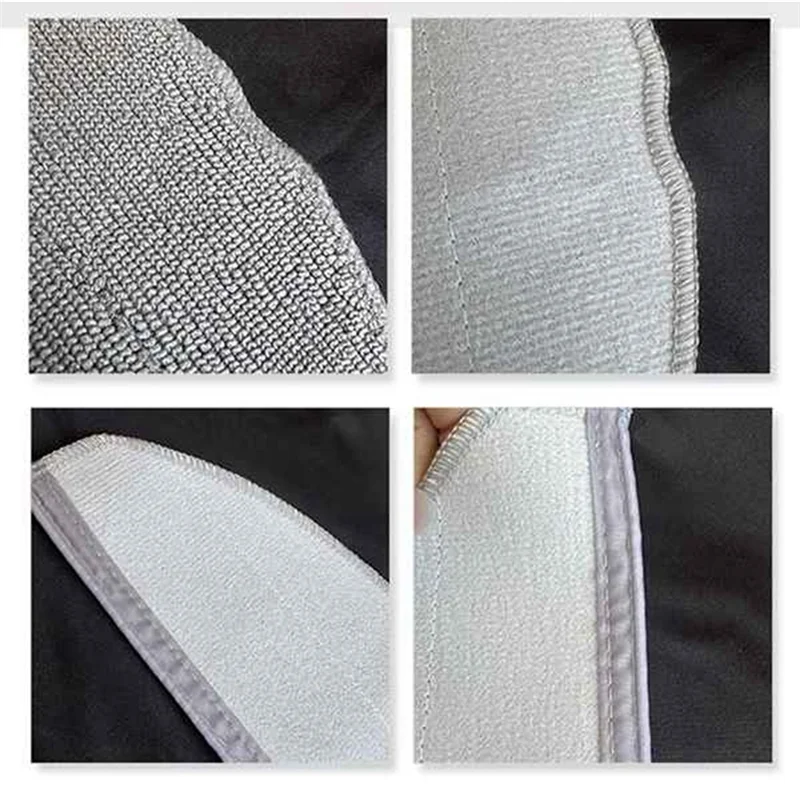 قطعة غيار ملابس الممسحة العلوية A75X لـ Eufy L60 جهاز آلي لتنظيف الأتربة، وسادة ممسحة من الألياف الدقيقة ملحقات ملابس ممسحة قابلة للغسل