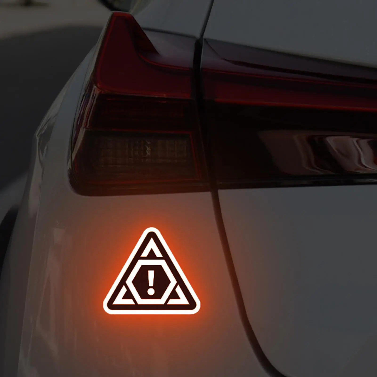 For General Reflective Stickers For Helmet Bike Reflectors For Night Riding Anti-Collision Warning Strip Night Visibility