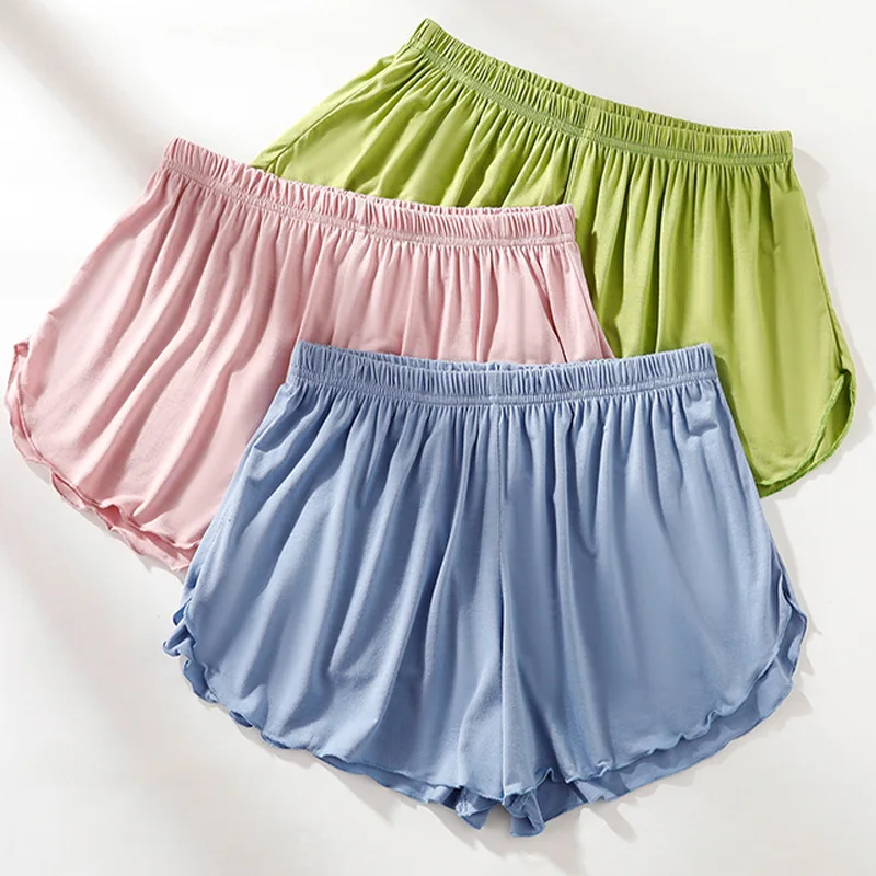 Shorts Women's Summer Loose Large Size Sports Skinny Anti-light Three-point Insurance Hot Pants Modal Home Pajama Pants