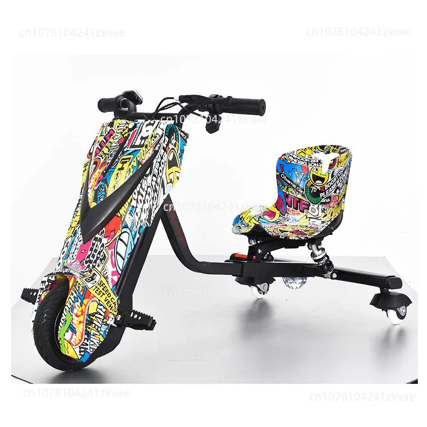 New Pattern Best Gifts 3 Wheel Drifting Electric Scooter Drift Trike For Kids And Adults