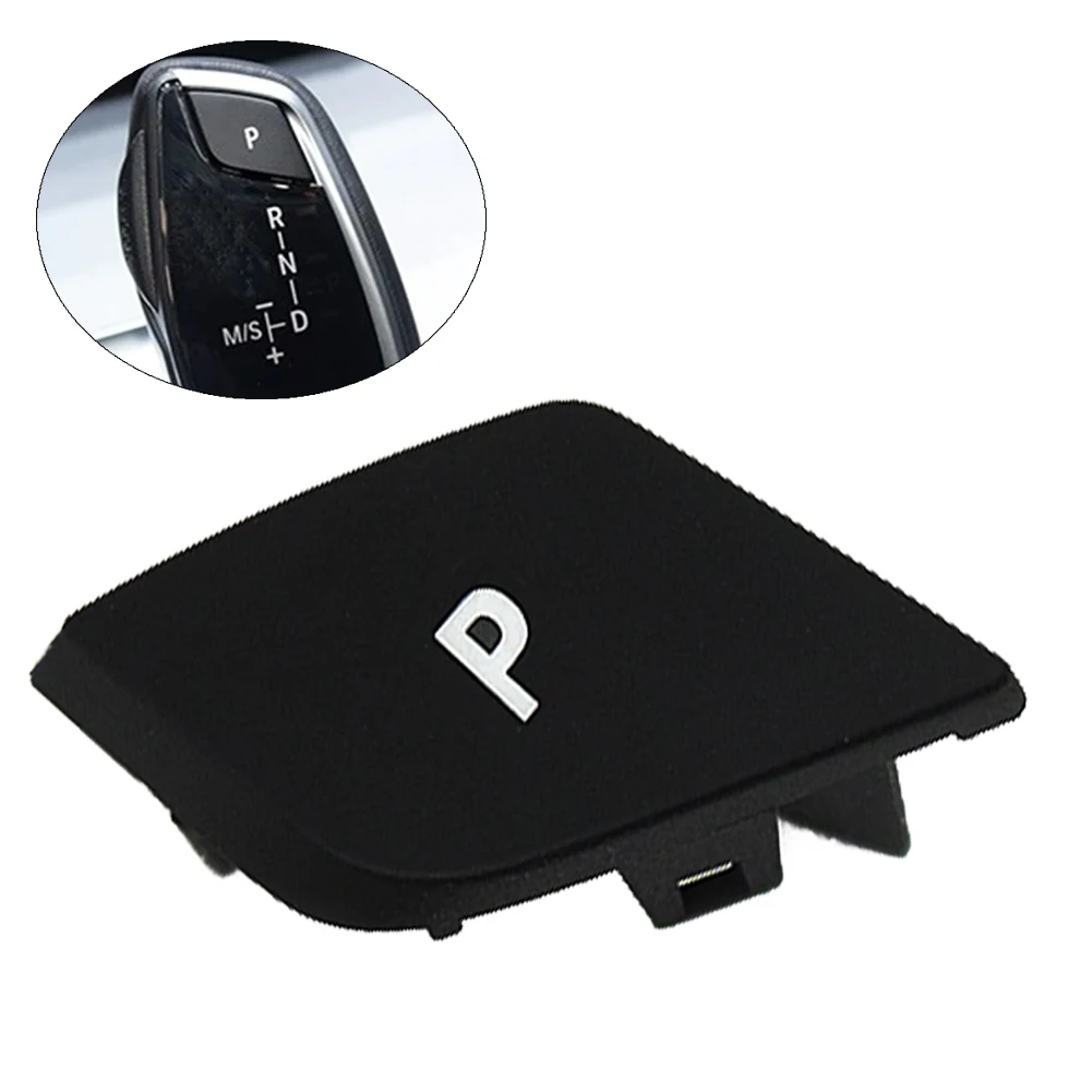 Gear Shifter Lever Auto Parking Letter P Button Cover 61316817624 For BMW For 5S For G30 For G31 For 6S For GT For G32 2017-2022