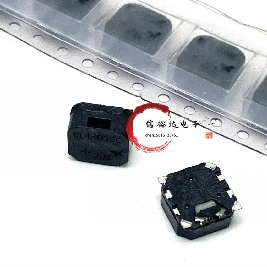 5pcs/Imported original passive buzzer 3.6V 94DB 8.5×8.5×4MM MLT-03GC