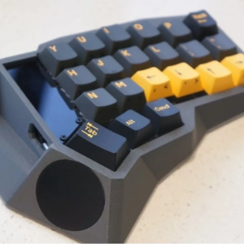 

Corne Split Keyboard Wireless Touch Hot Swap RGB Custom Support ZMK Ergonomic Office Mechanical Keyboard Programmer Accessories