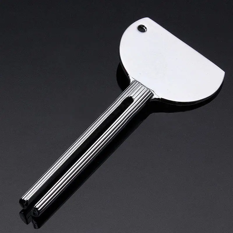 Aluminum alloy Toothpaste Squeezer Silver Salons Dye Paint Squeezer Bathroom Tool Hot sale 1pc Aluminum alloy Toothpaste Squeeze