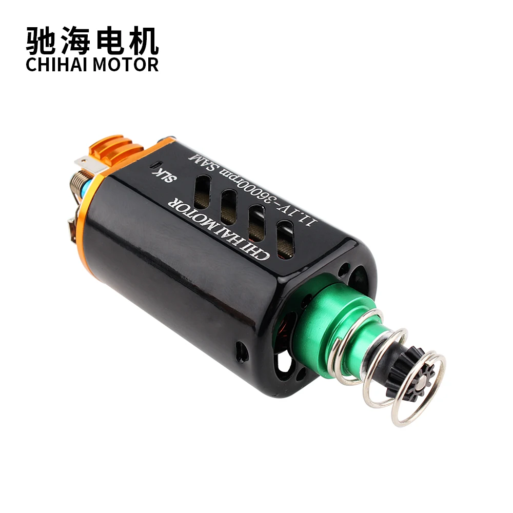 Factory sale 36K High Speed D-Type Pinion Short Type CNC AEG Motor For Airsoft SLK
