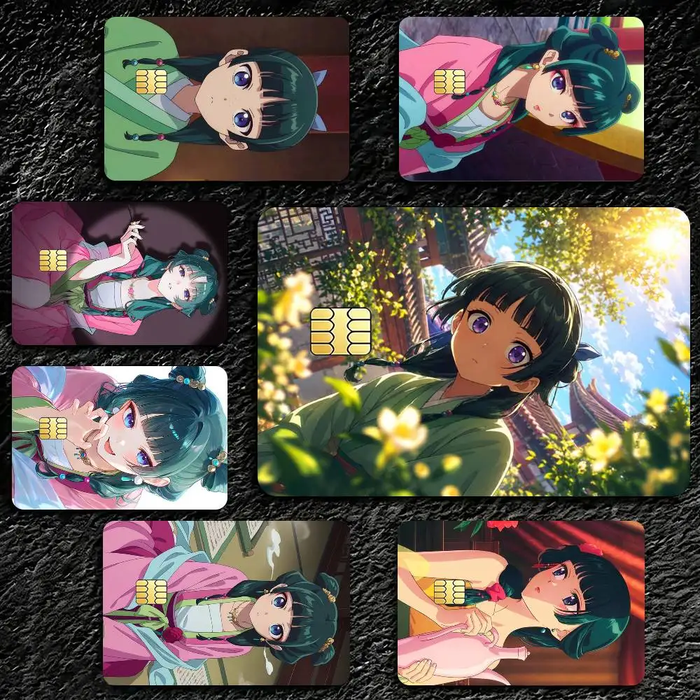Apothecary Diaries Maomao Credit Card HD Stickers Easy to replace, change card style anytime as you like