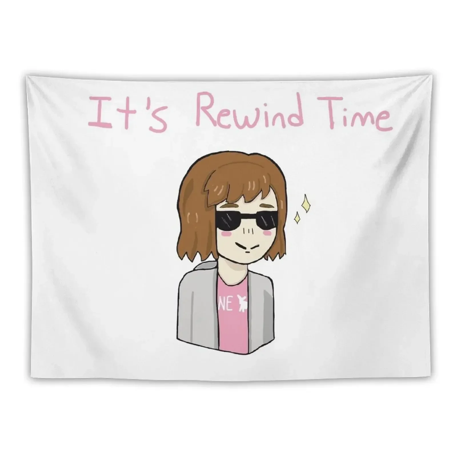 It's Rewind Time Tapestry Room Decorations Aesthetics Room Decor Korean Style Tapestry