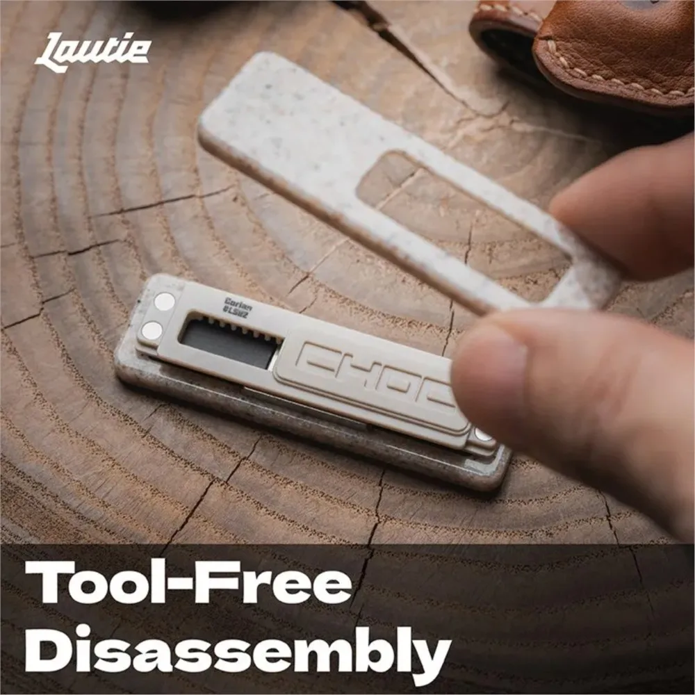 LAUTIE Choc Corian mécanique Fidget curseur Spywars série Original zéro vis conception Gadgets Escritorio anxiété jouet