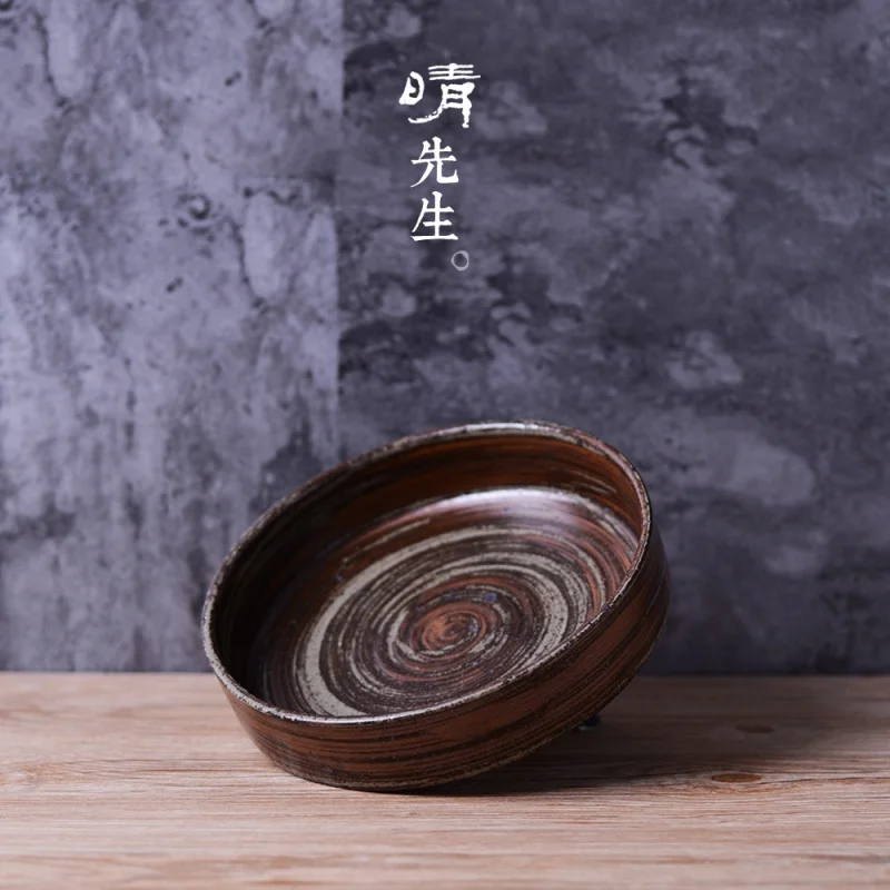 Tongue Tip 3 Recommended Creative Ceramic Tableware Jingdezhen Stoneware Handmade Rice Bowl Soup Bowl Noodle Bowl Distressed Mea