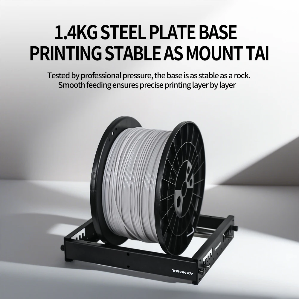 NEW Tronxy multiple hole position designs support DIY expansion steel plate base printing stable