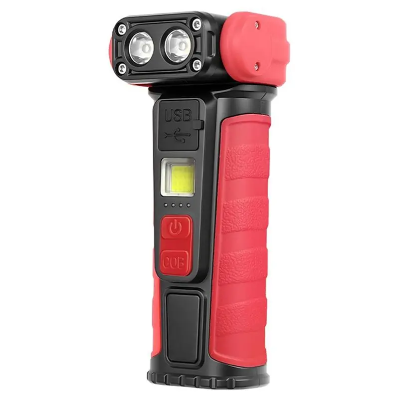 

ABBO - Мощный портативный светодиодный фонарик с магнитом, миниатюрный брелок, суперяркий карманный фонарь